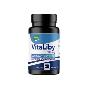 VitaLiby - Estimulante Que Funciona De Verdade - 30 Cápsulas