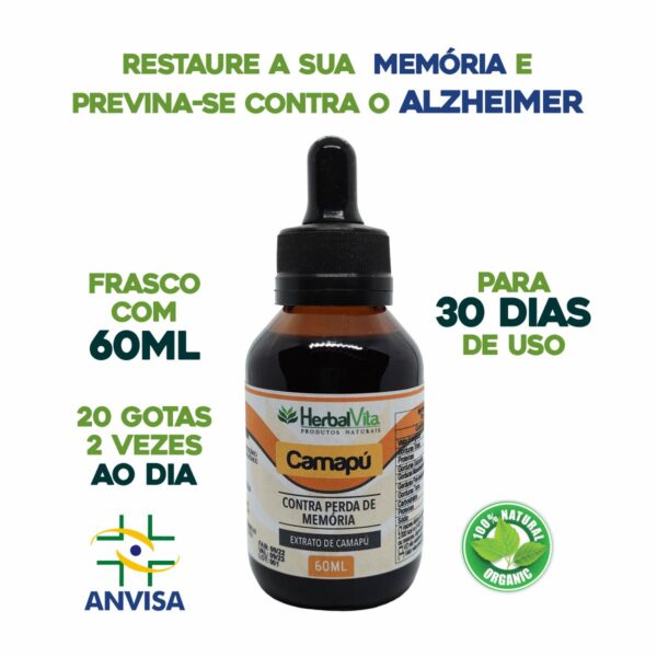 Camapu Herbal Vita - Extrato 60ml - Image 3