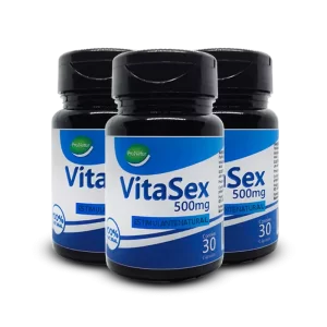 Vitasex – Estimulante Que Funciona De Verdade – 30 Cápsulas 03 Frascos