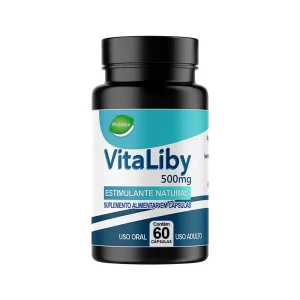 VitaLiby - Estimulante Que Funciona De Verdade - 60 Cápsulas